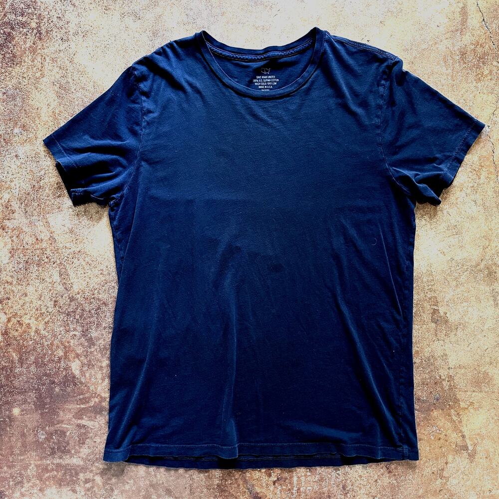 Save Khaki United Men's Short Sleeve Supima Crew Tee